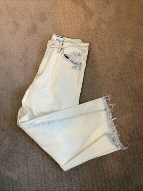 Vervet high rise wide leg crop jeans